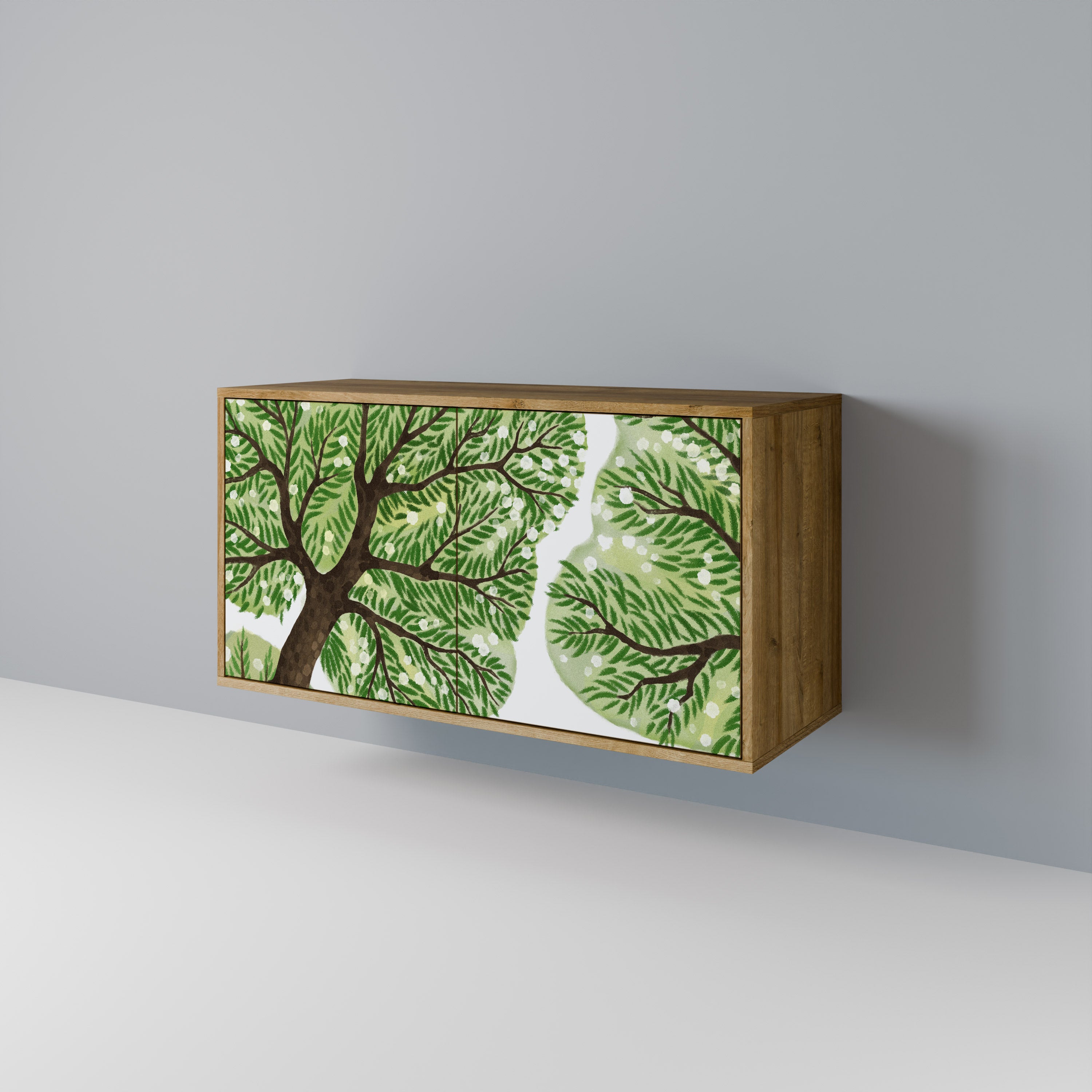 WILDERNESS DASH 2-Door Sideboard in Oak Effect