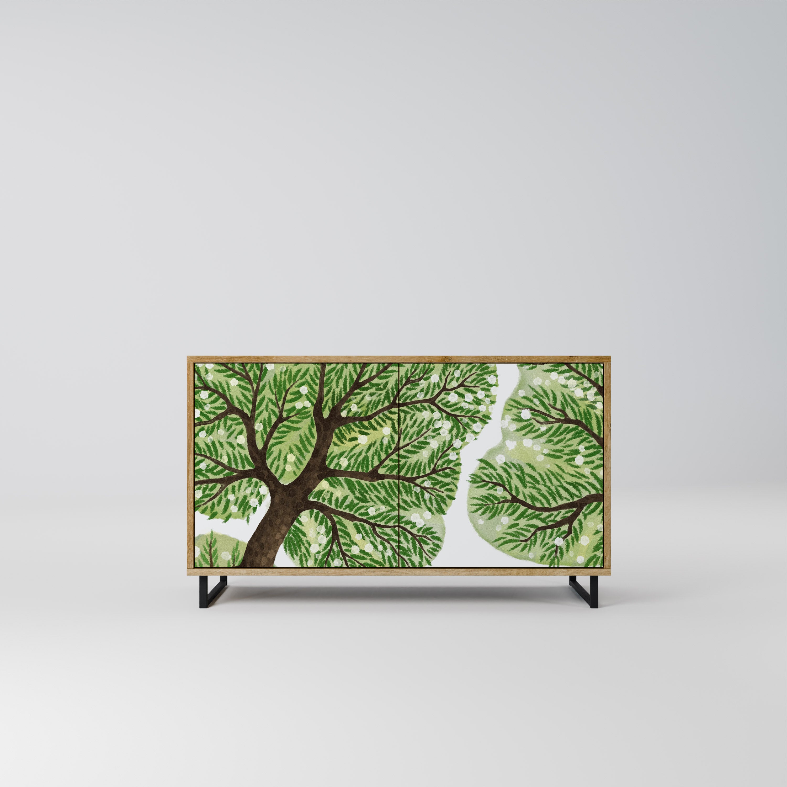 WILDERNESS DASH 2-Door Sideboard in Oak Effect