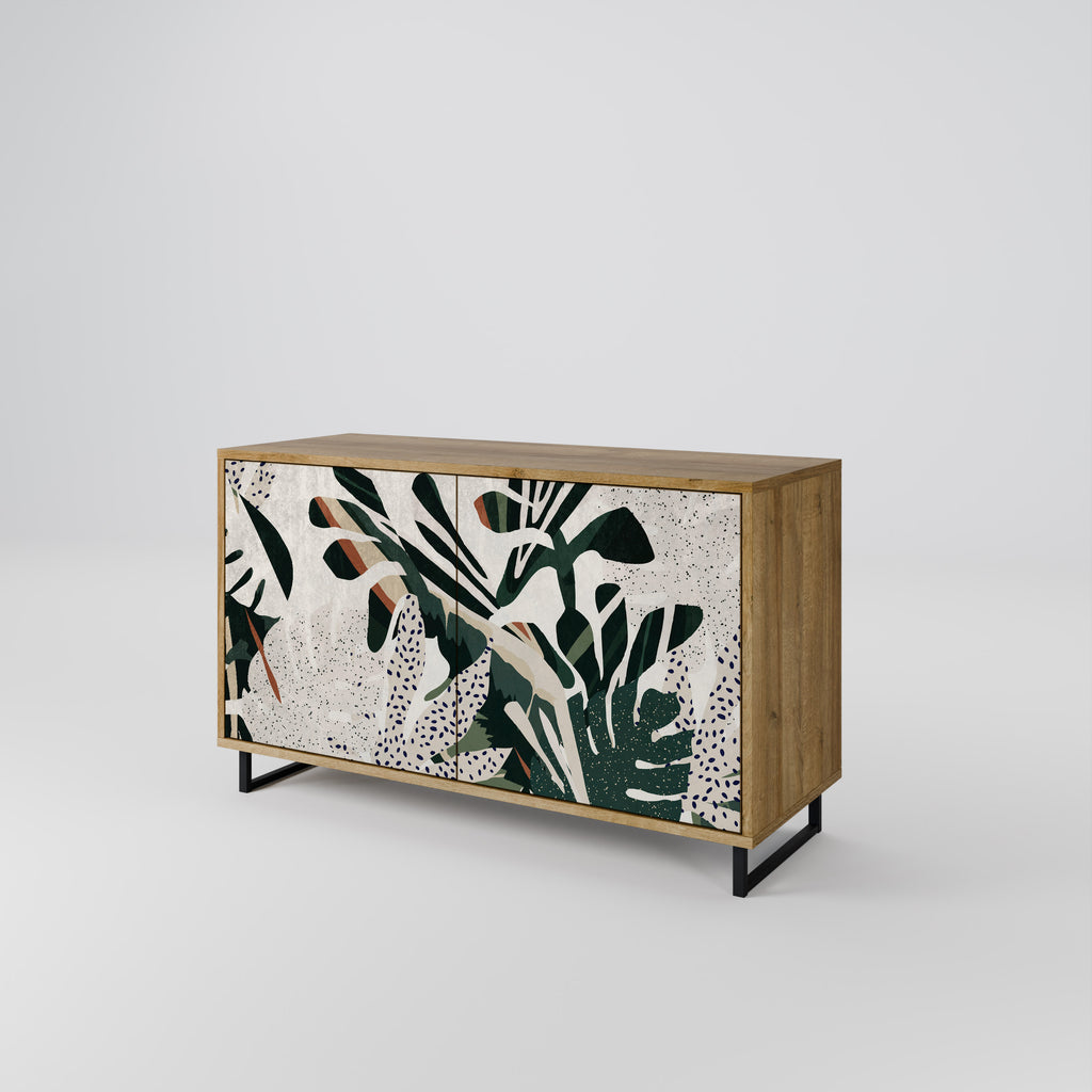 VERDURE FORMATION 2-Door Sideboard in Oak Effect