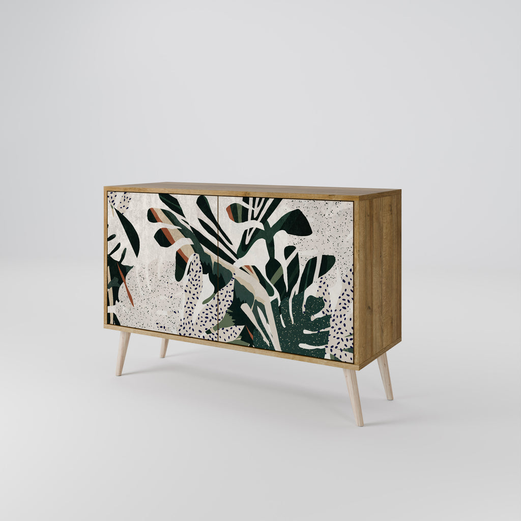 VERDURE FORMATION 2-Door Sideboard in Oak Effect