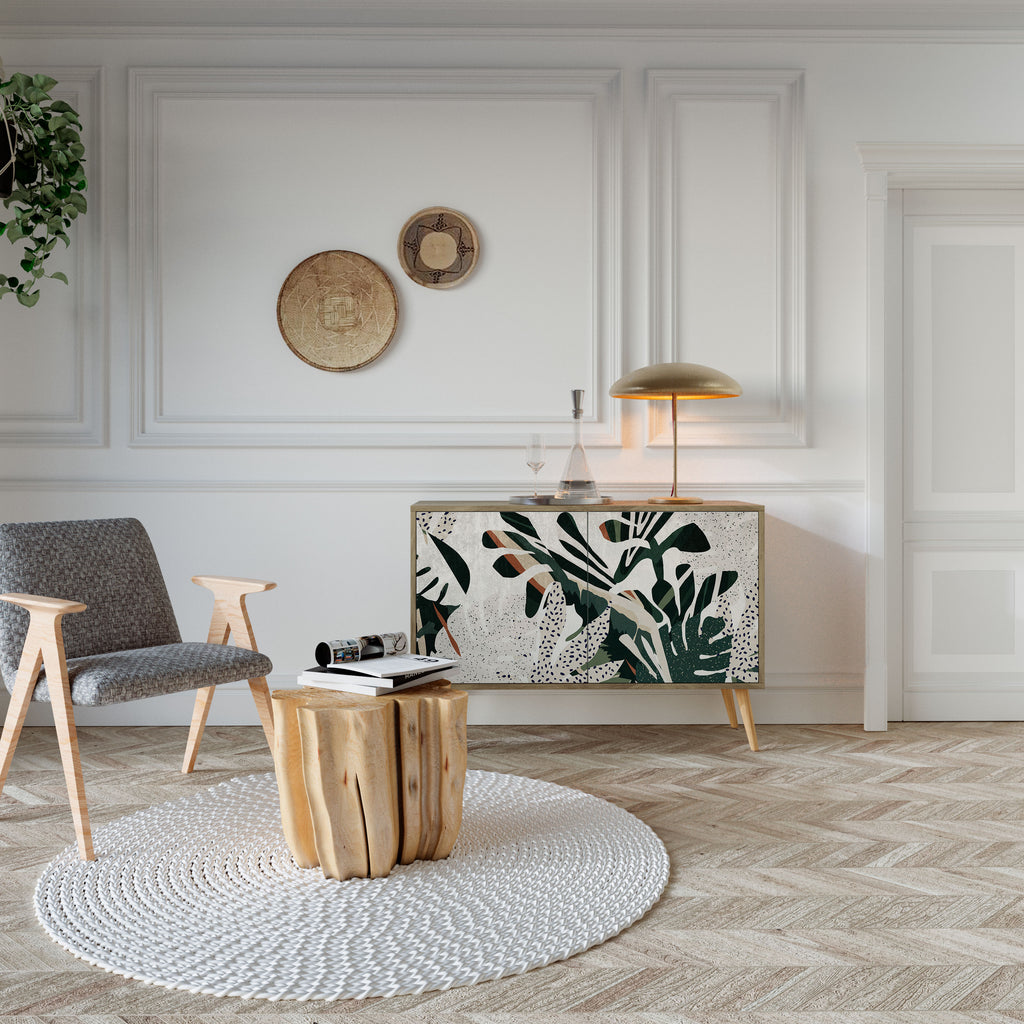 VERDURE FORMATION 2-Door Sideboard in Oak Effect