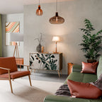 VERDURE FORMATION 2-Door Sideboard in Oak Effect