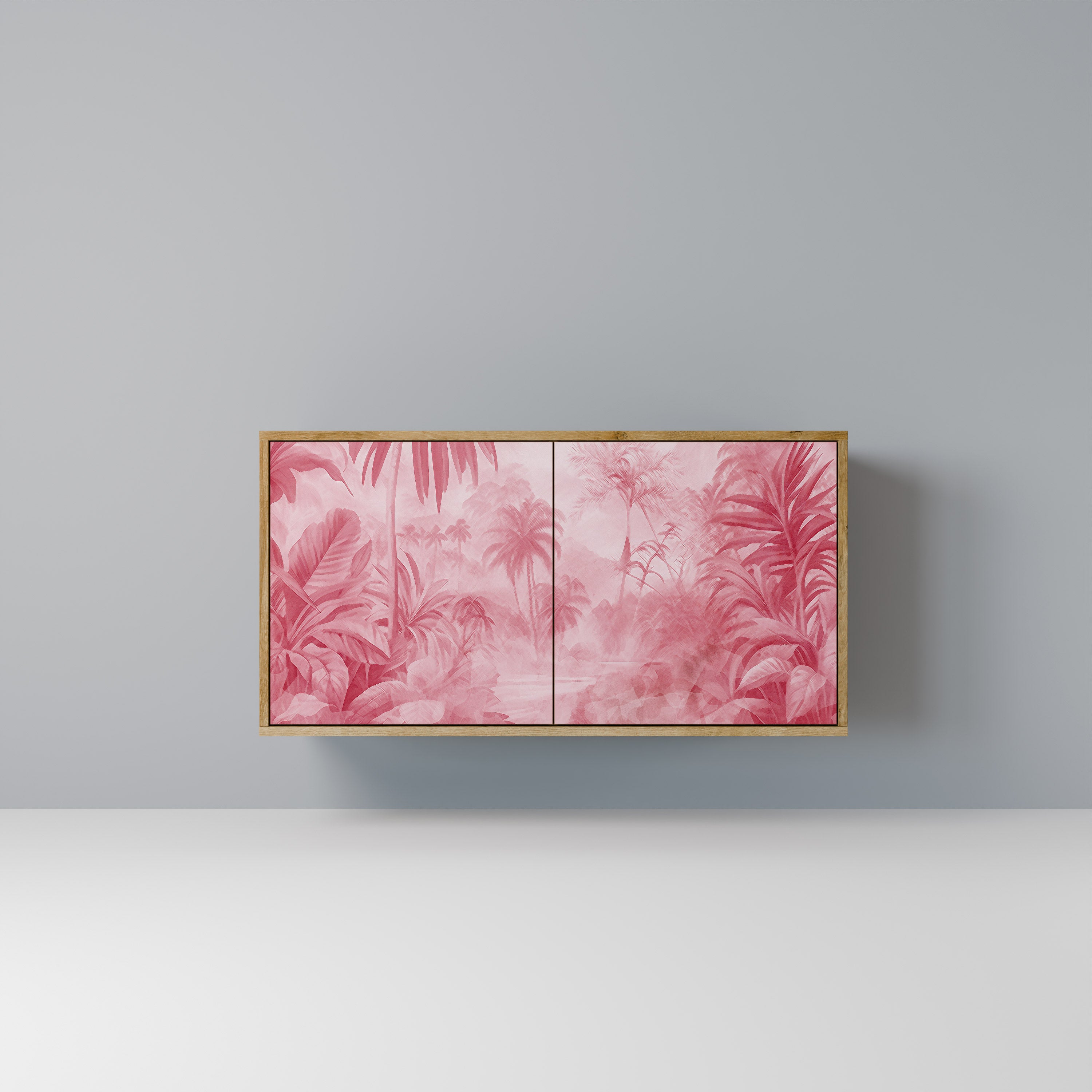 SWEET TROPICS 2-Door Sideboard in Oak Effect