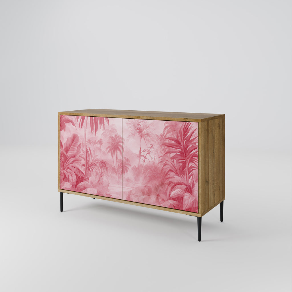 SWEET TROPICS 2-Door Sideboard in Oak Effect