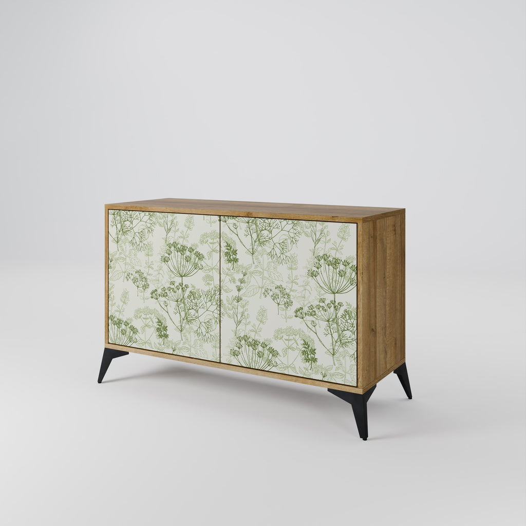 FENNEL BALDACHIN 2-Door Sideboard in Oak Effect
