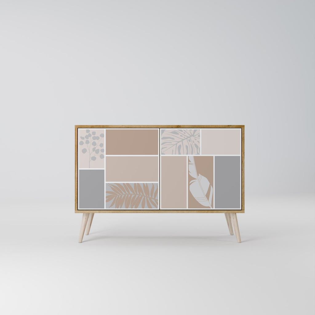 TROPICAL SHAPES 2-Door Sideboard in Oak Effect