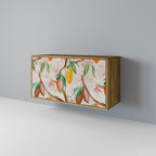 COCOA FRUITS Aparador de 2 Puertas en Efecto Roble