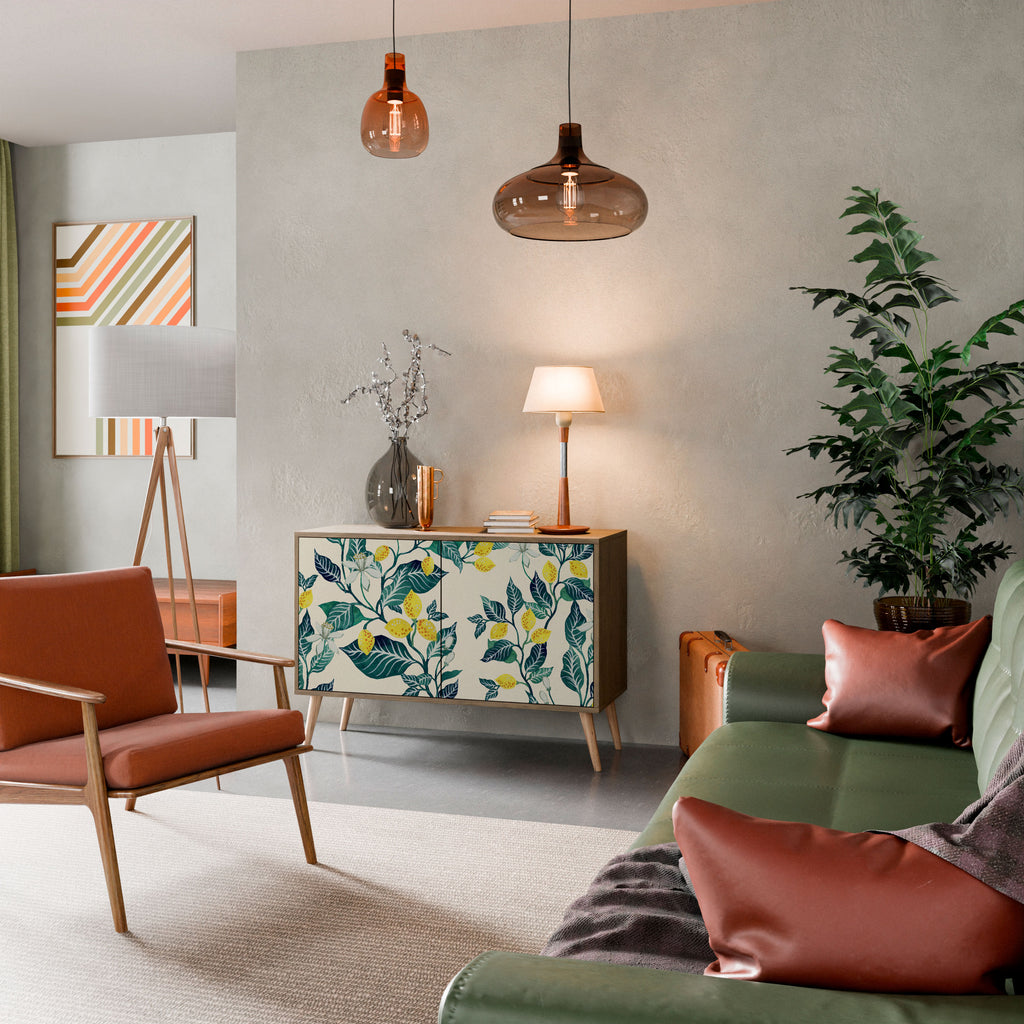 LEMON TREE 2-Door Sideboard in Oak Effect