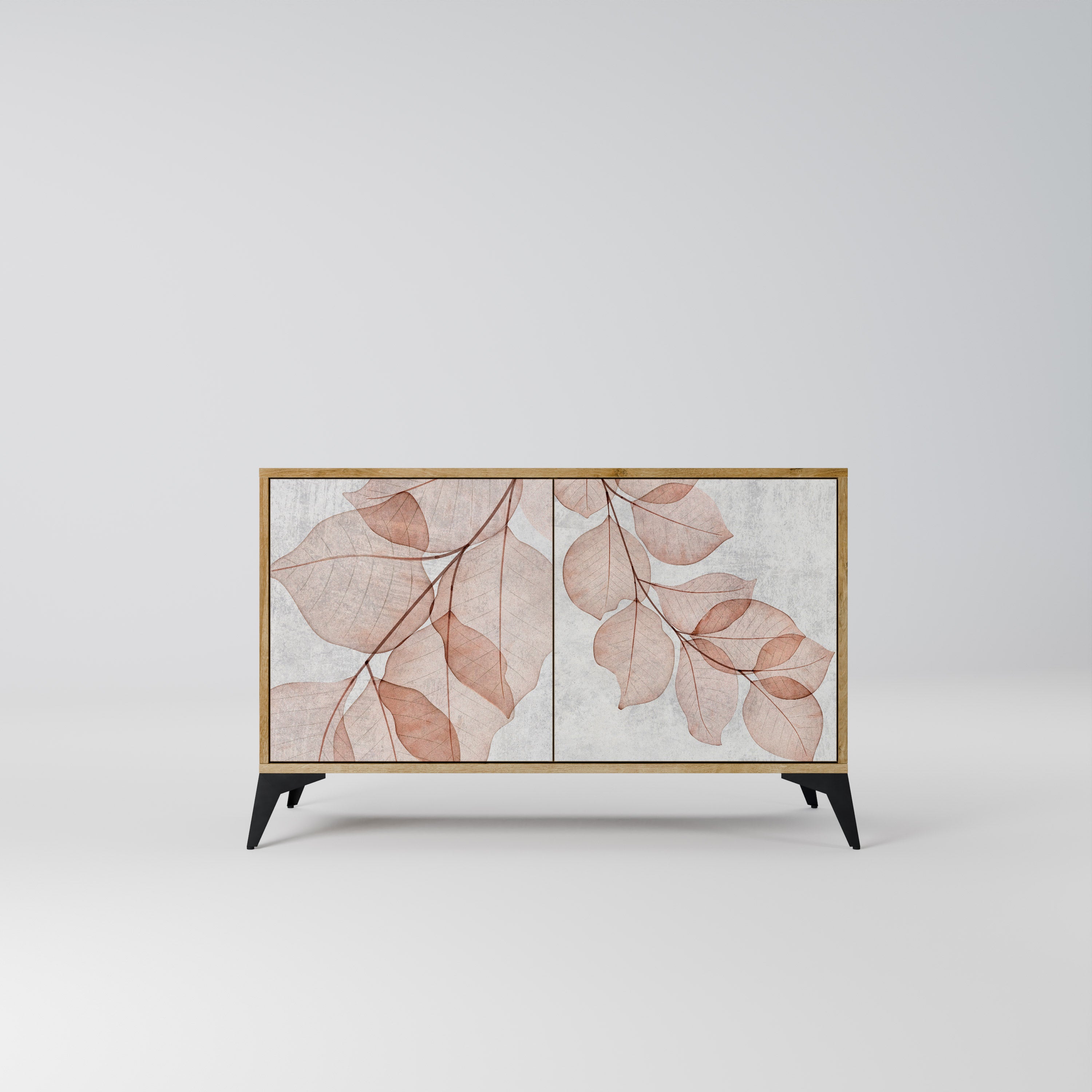 AUTUMN FRAGILITY 2-Door Sideboard in Oak Effect