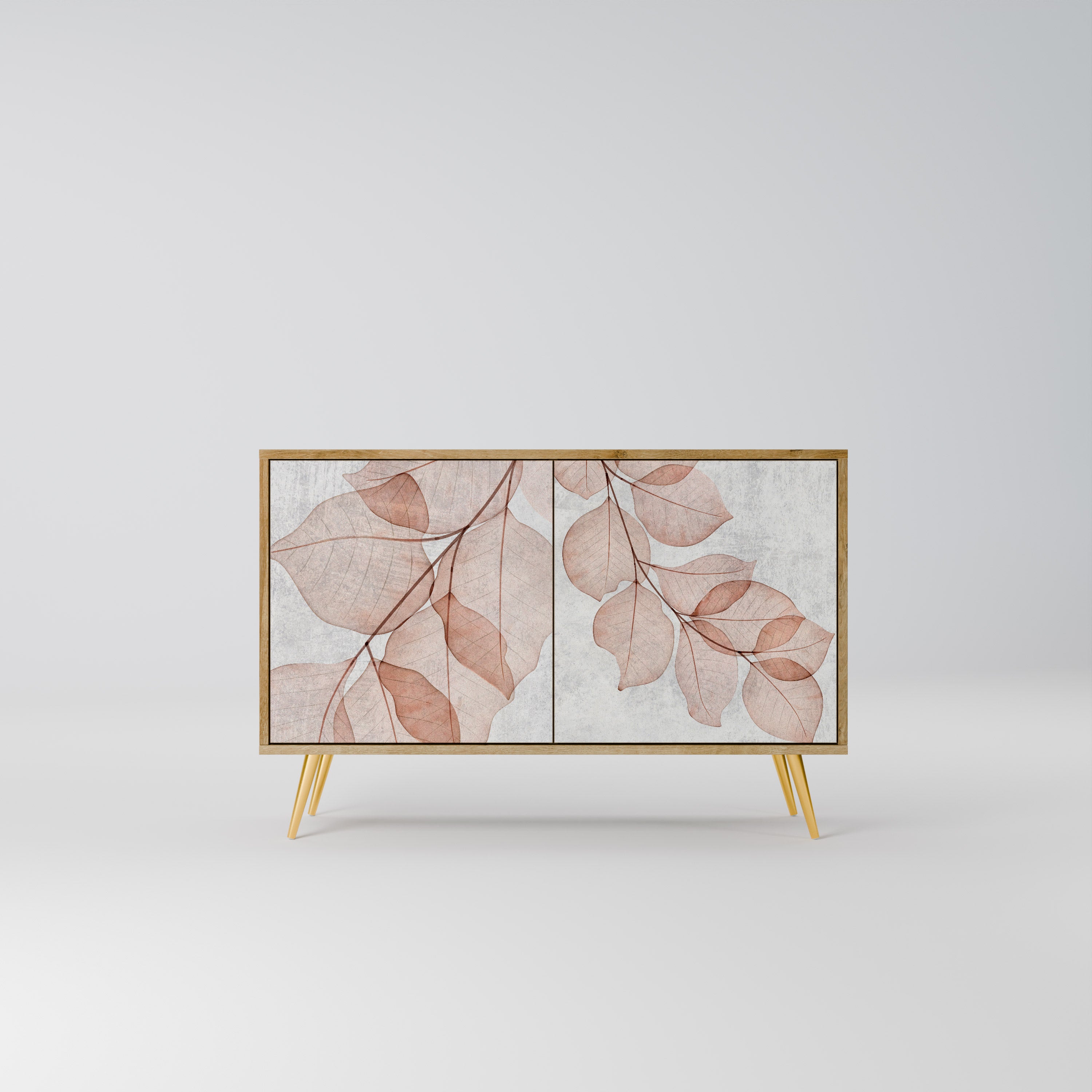 AUTUMN FRAGILITY 2-Door Sideboard in Oak Effect