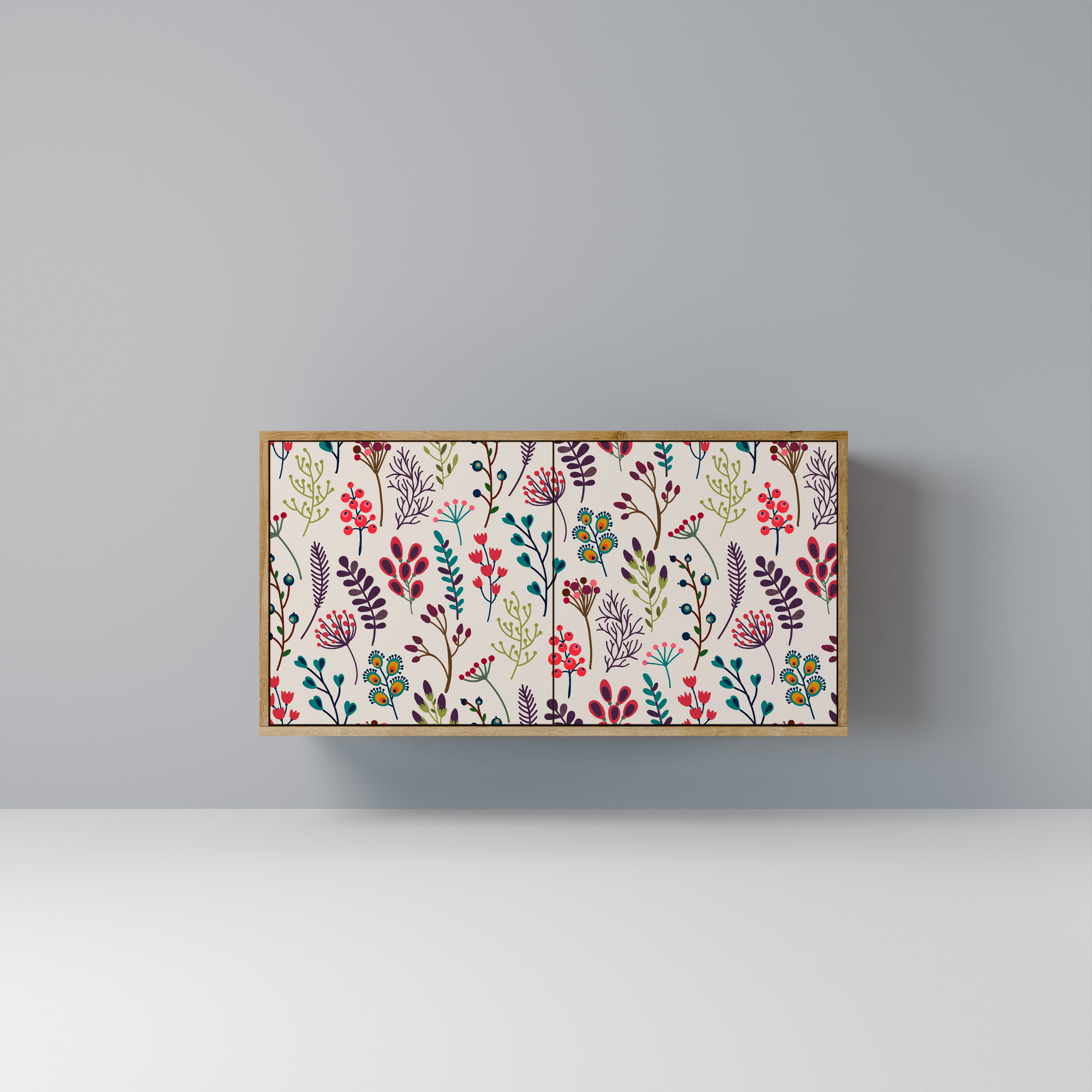 AUTUMN SUNDRIES 2-Door Sideboard in Oak Effect