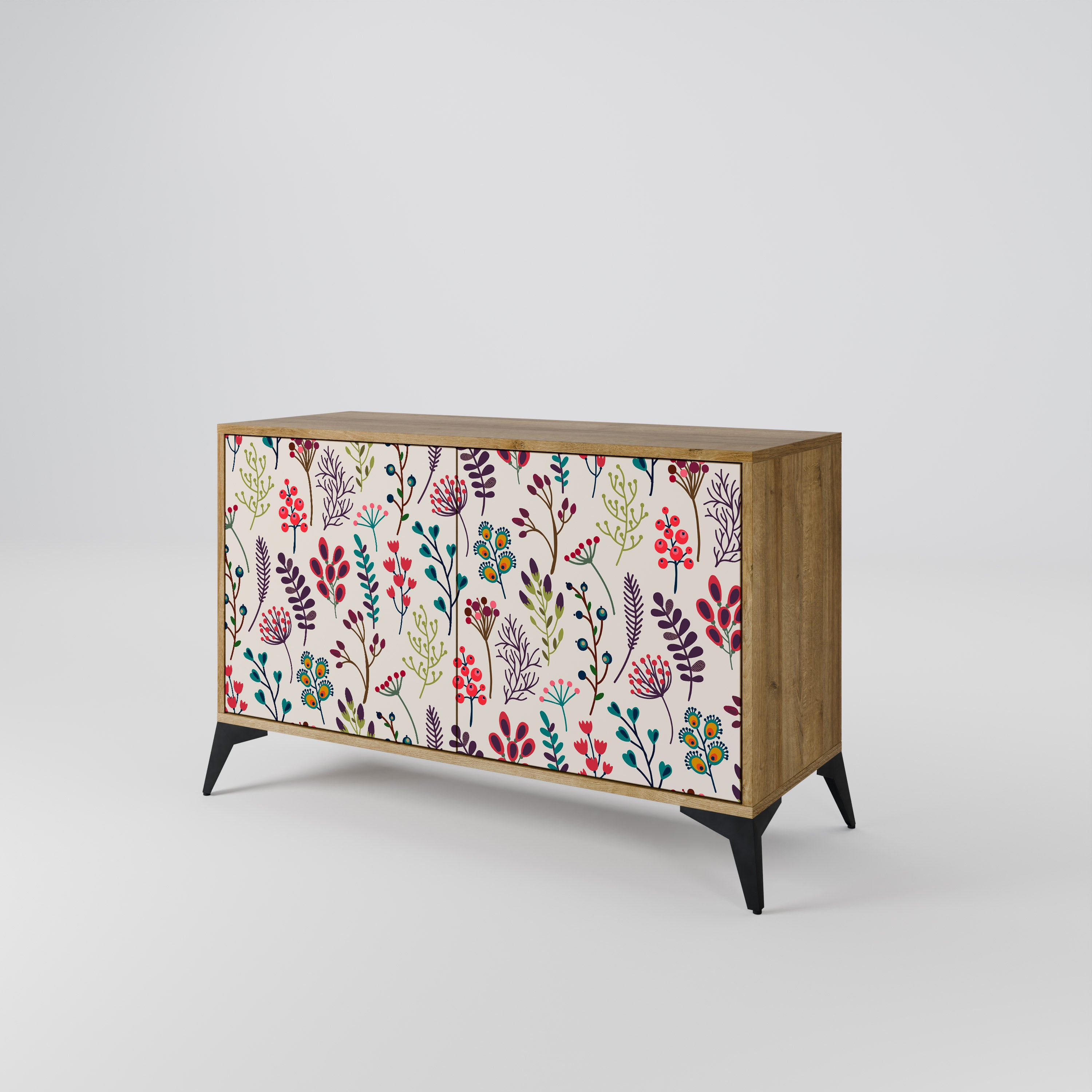 AUTUMN SUNDRIES 2-Door Sideboard in Oak Effect