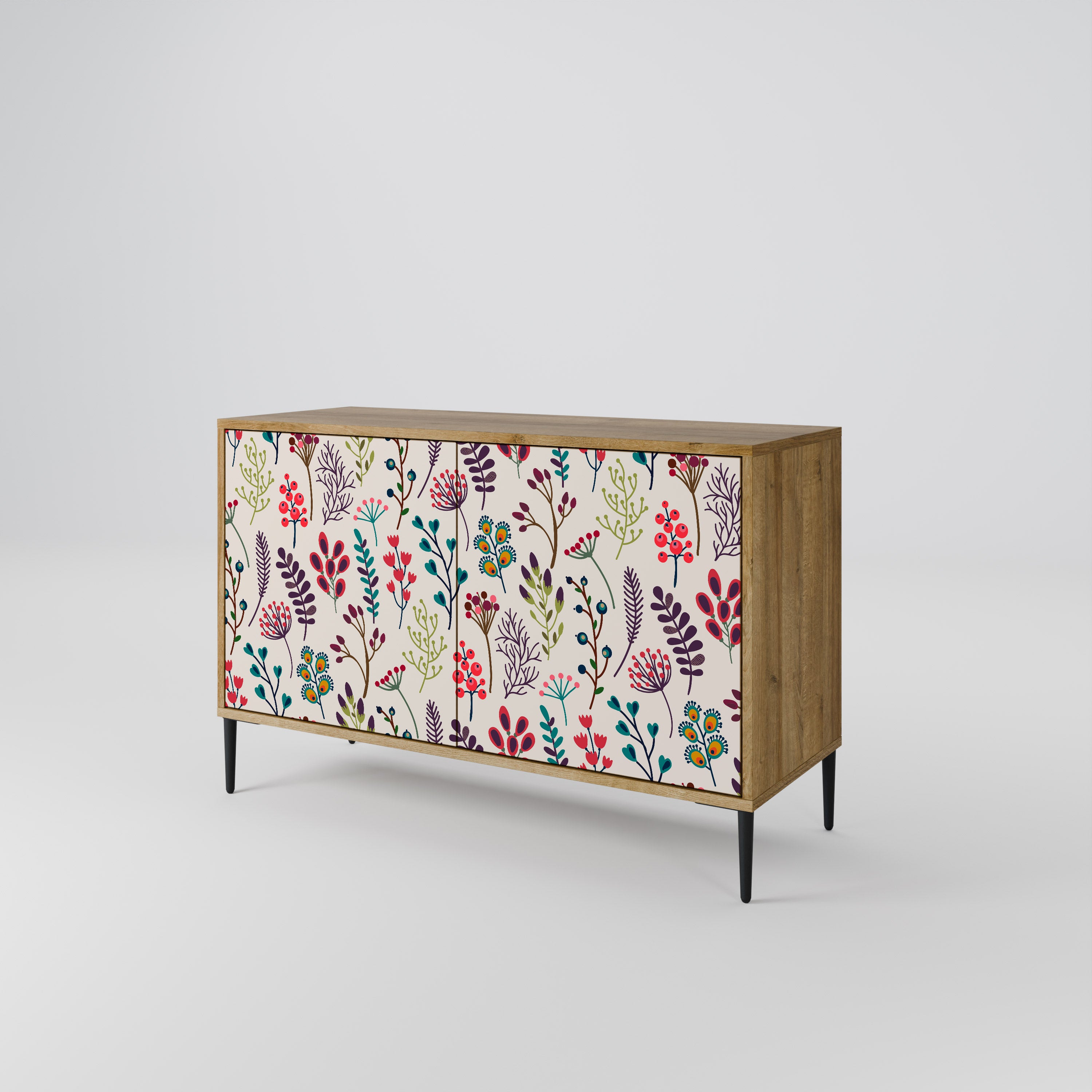 AUTUMN SUNDRIES 2-Door Sideboard in Oak Effect