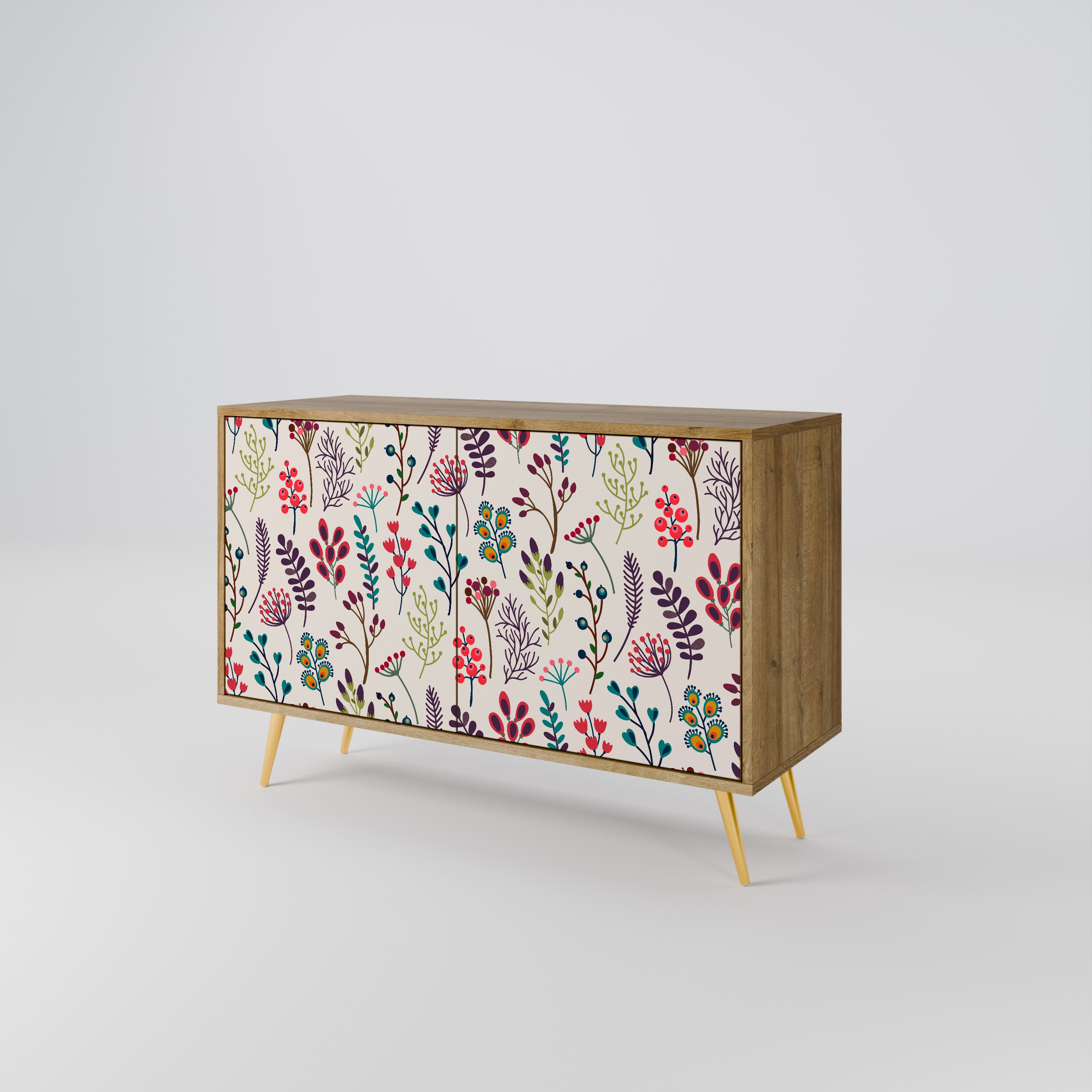 AUTUMN SUNDRIES 2-Door Sideboard in Oak Effect