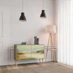 MORNING BY THE LAKE Aparador de 2 Puertas en Efecto Roble