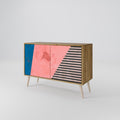 GLAMOROUS STRIPE 2-Door Sideboard