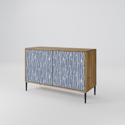 GRAPHITE RAIN Aparador de 2 Puertas
