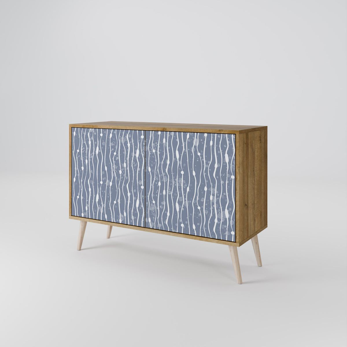 GRAPHITE RAIN Aparador de 2 Puertas