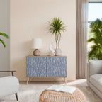 GRAPHITE RAIN Aparador de 2 Puertas