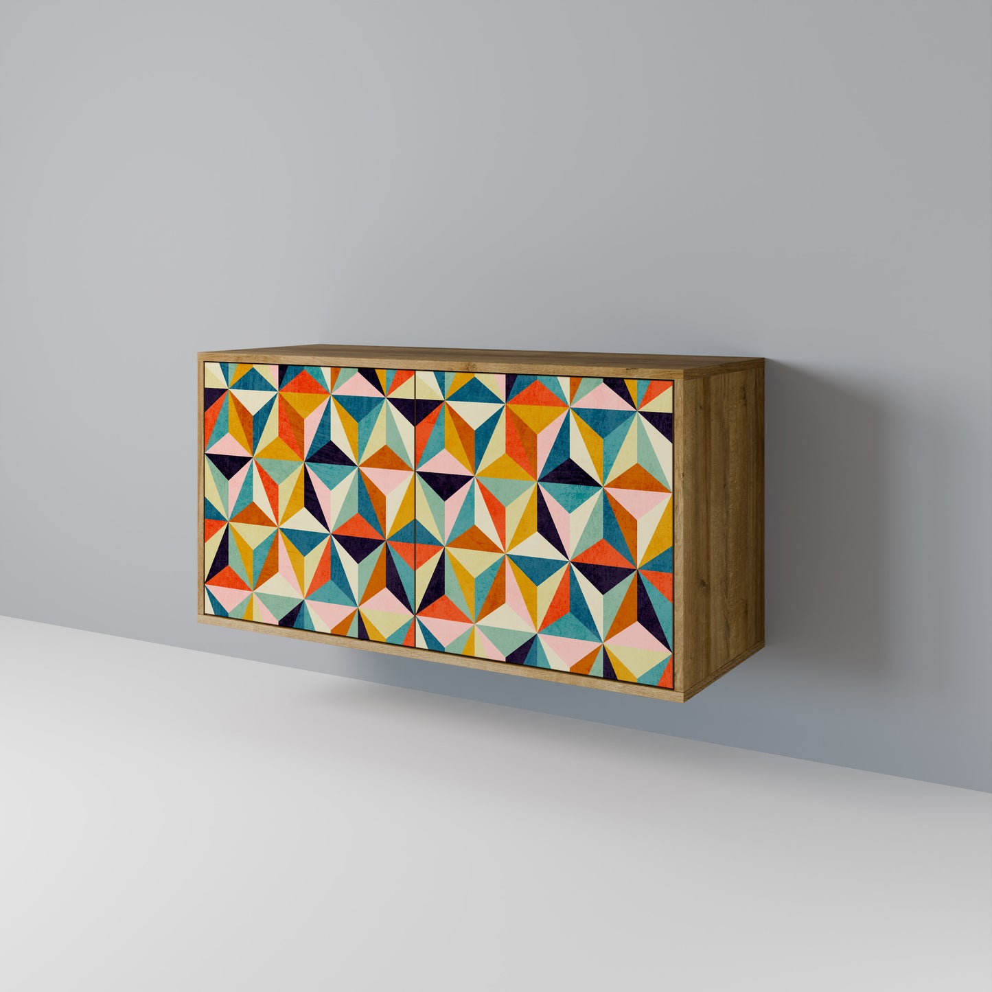 TESSELATE TREASURES Aparador de 2 Puertas