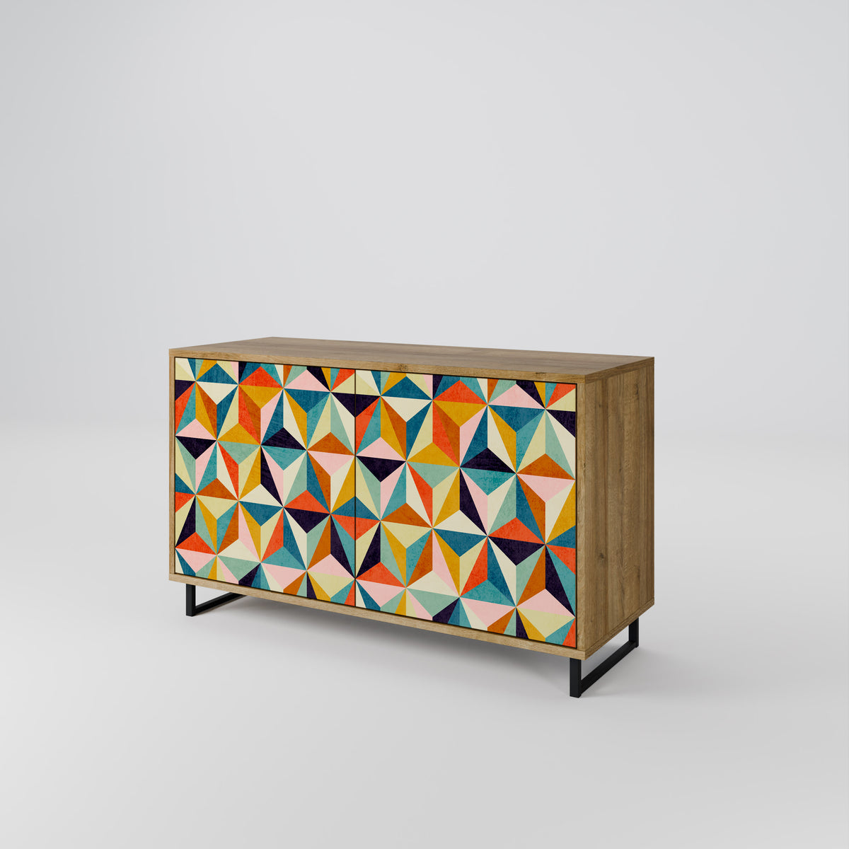 TESSELATE TREASURES Aparador de 2 Puertas