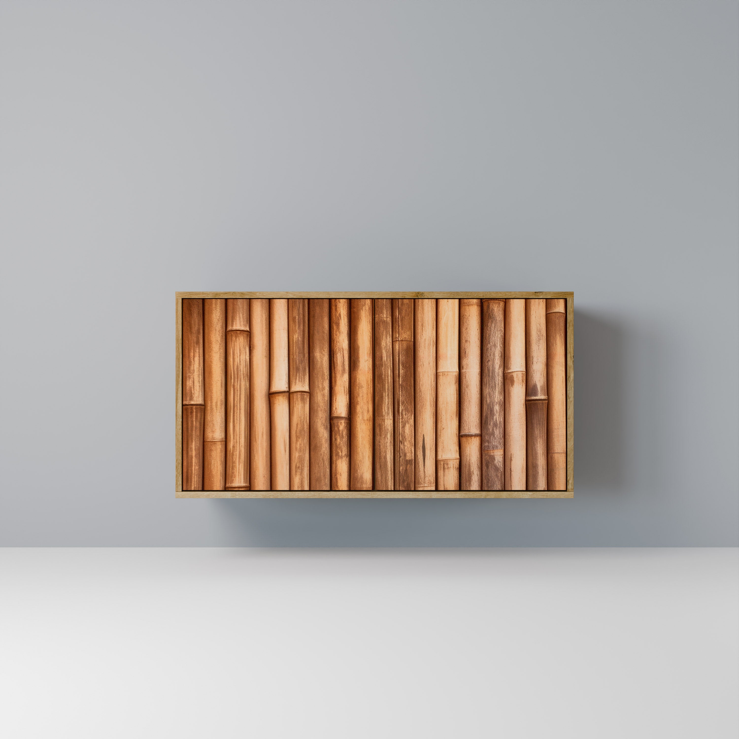 Aparador de 2 puertas NATURAL WOOD efecto roble