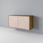 CERAMIC TEXTURE 2-Door Sideboard in Oak Effect