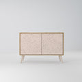 CERAMIC TEXTURE 2-Door Sideboard in Oak Effect