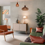 CERAMIC TEXTURE 2-Door Sideboard in Oak Effect