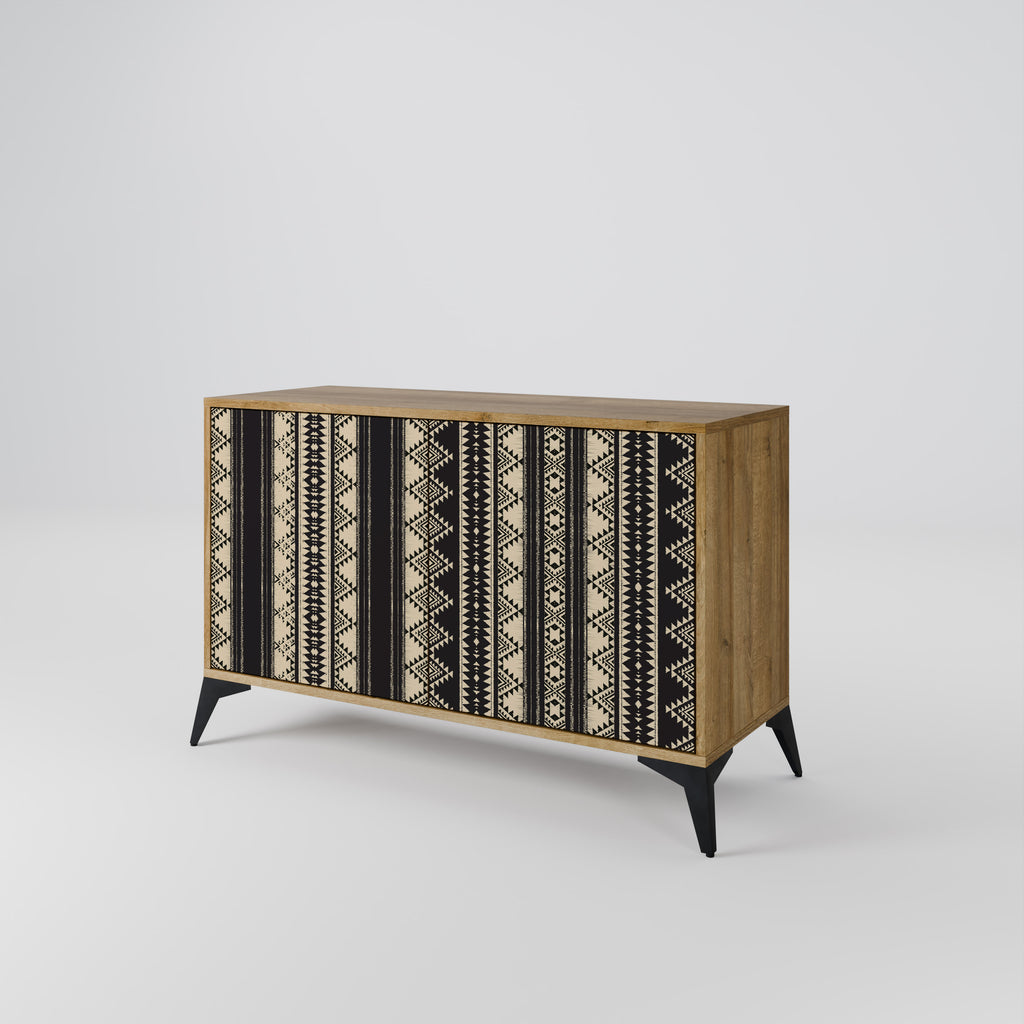 AZTEC 2-Door Sideboard in Oak Effect