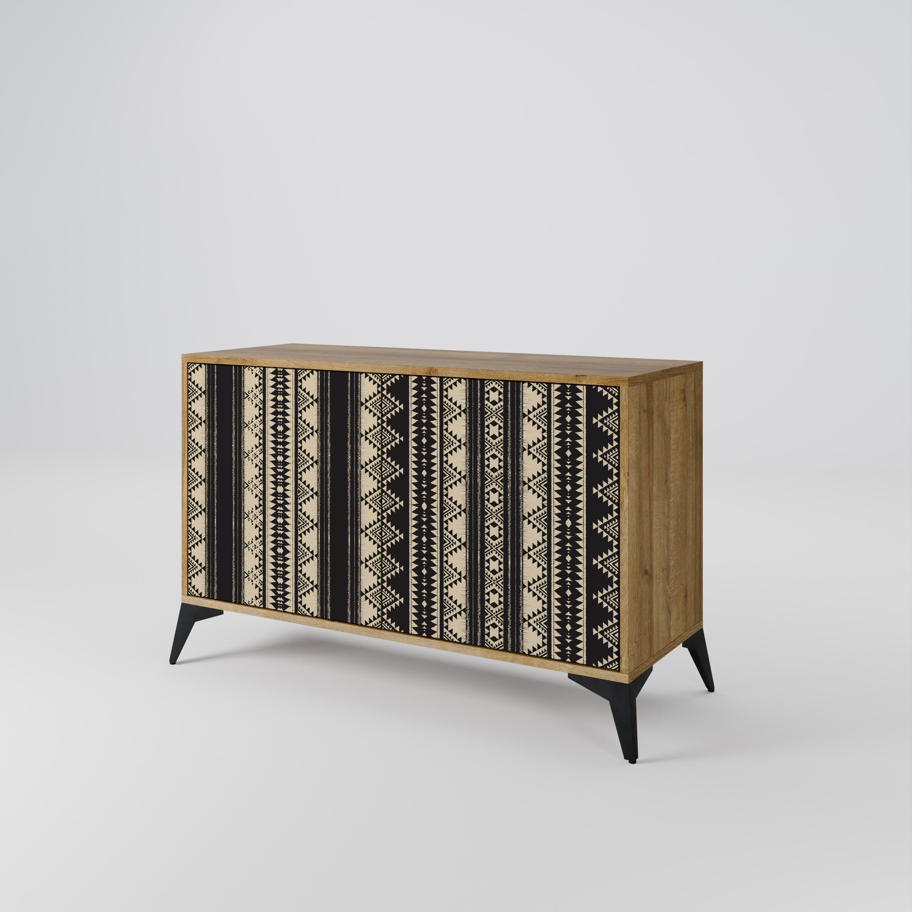 AZTEC 2-Door Sideboard in Oak Effect
