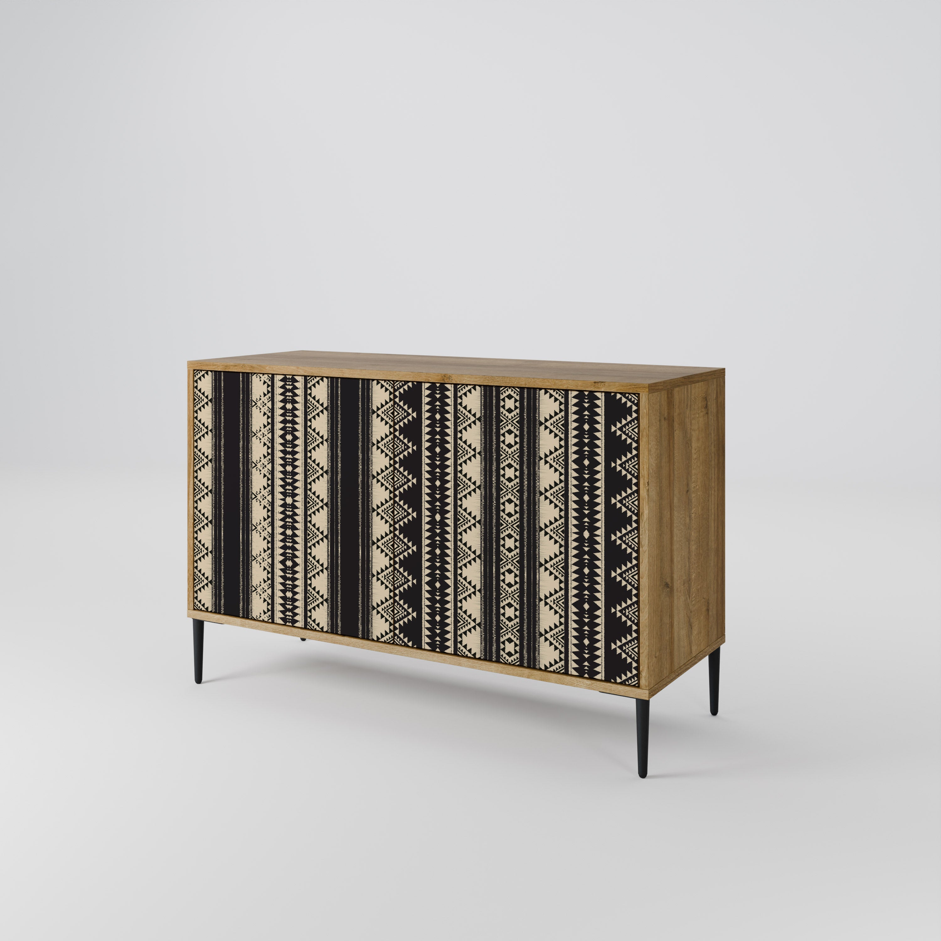 AZTEC 2-Door Sideboard in Oak Effect