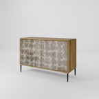 SLIGHTLY BLURRED 2-Door Sideboard in Oak Effect