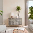 SLIGHTLY BLURRED 2-Door Sideboard in Oak Effect