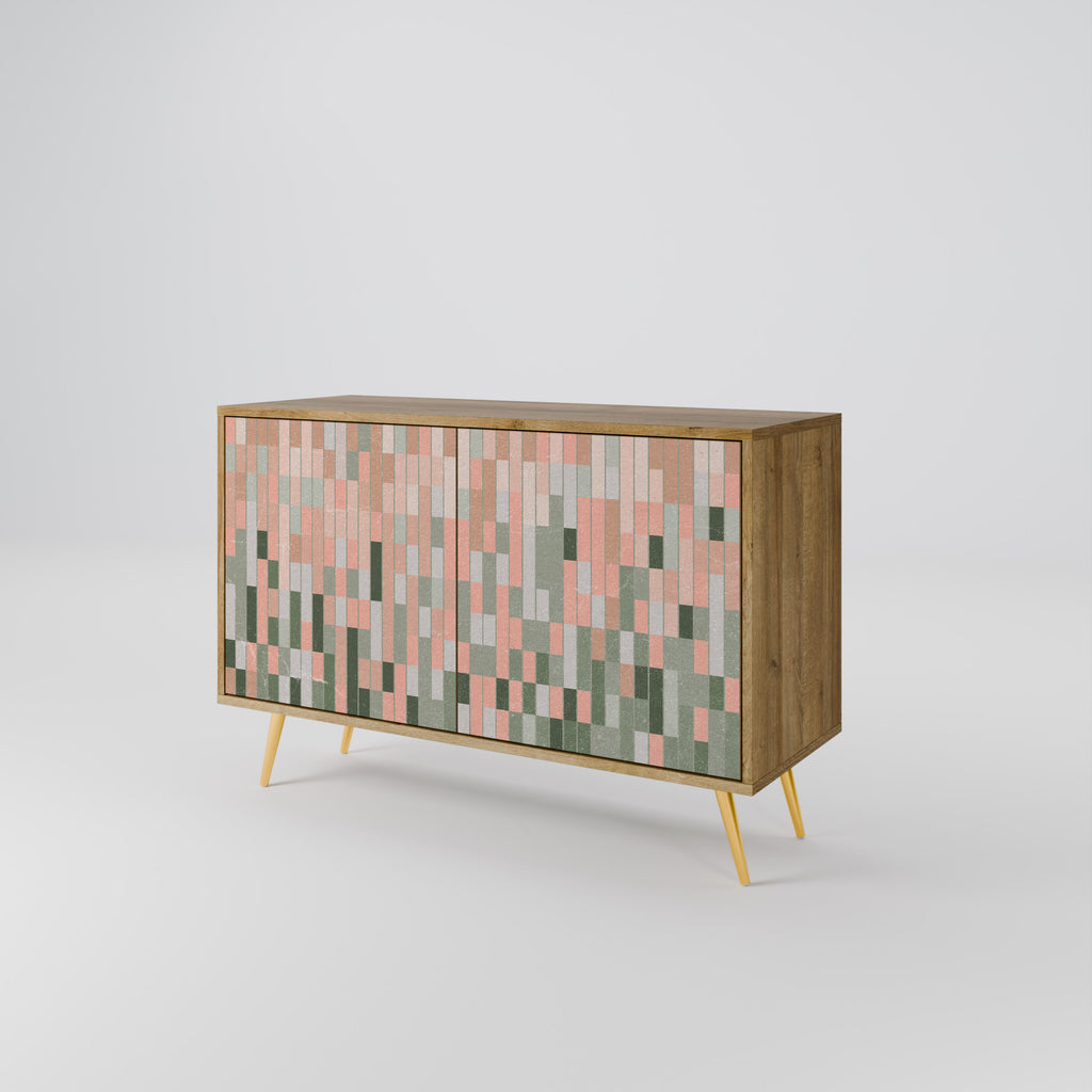 BUILDING THE FUTURE 2-Door Sideboard in Oak Effect