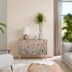 BUILDING THE FUTURE Aparador de 2 Puertas en Efecto Roble