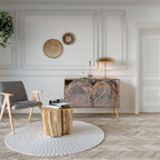 GILDED SWIRLS 2-Door Sideboard