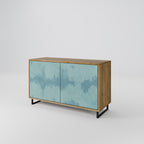 SKY WASH 2-Door Sideboard in Oak Effect