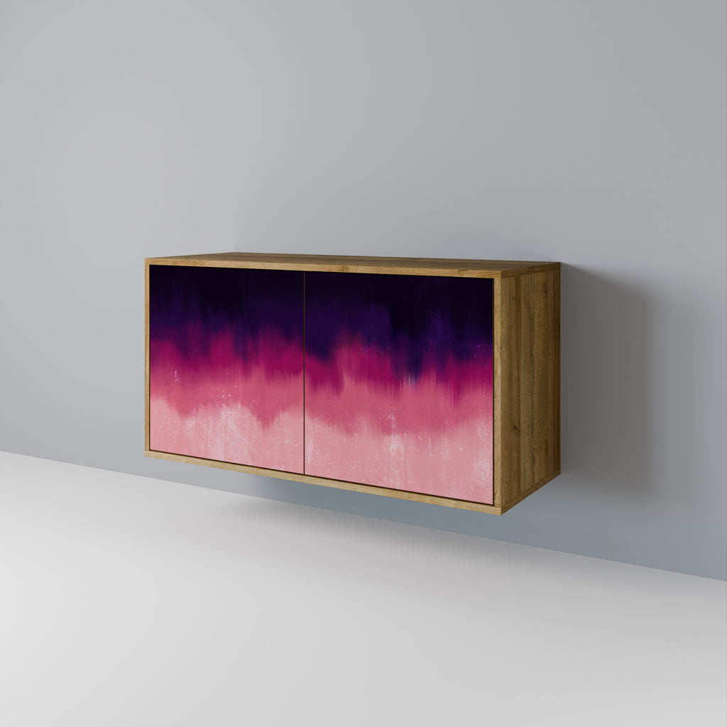 AURORA BOREALIS 2-Door Sideboard in Oak Effect