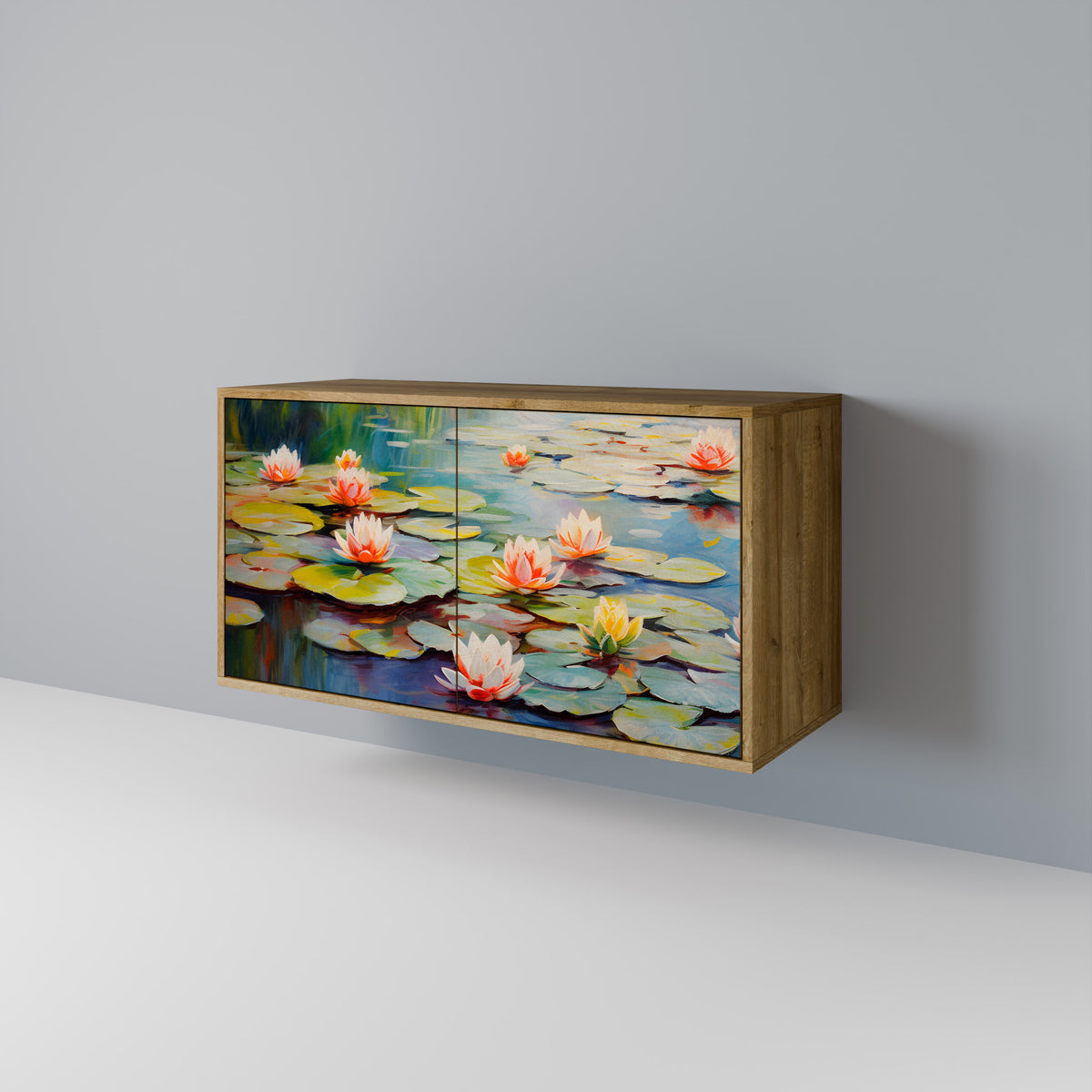 BLOOMING WATERS Aparador de 2 Puertas