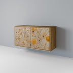 MORNING GLADE Aparador de 2 Puertas en Efecto Roble