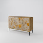 MORNING GLADE Aparador de 2 Puertas en Efecto Roble