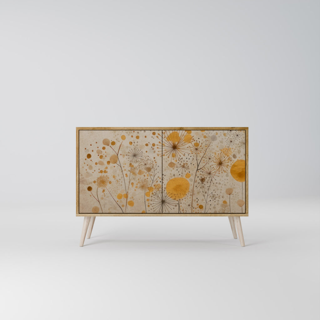 Aparador de 2 puertas MORNING GLADE con efecto roble