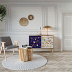 FLORAL COMBINATION 2-Door Sideboard