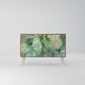 SUCCULENT CLUSTER Aparador de 2 Puertas en Efecto Roble