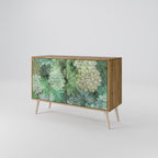 SUCCULENT CLUSTER Aparador de 2 Puertas en Efecto Roble
