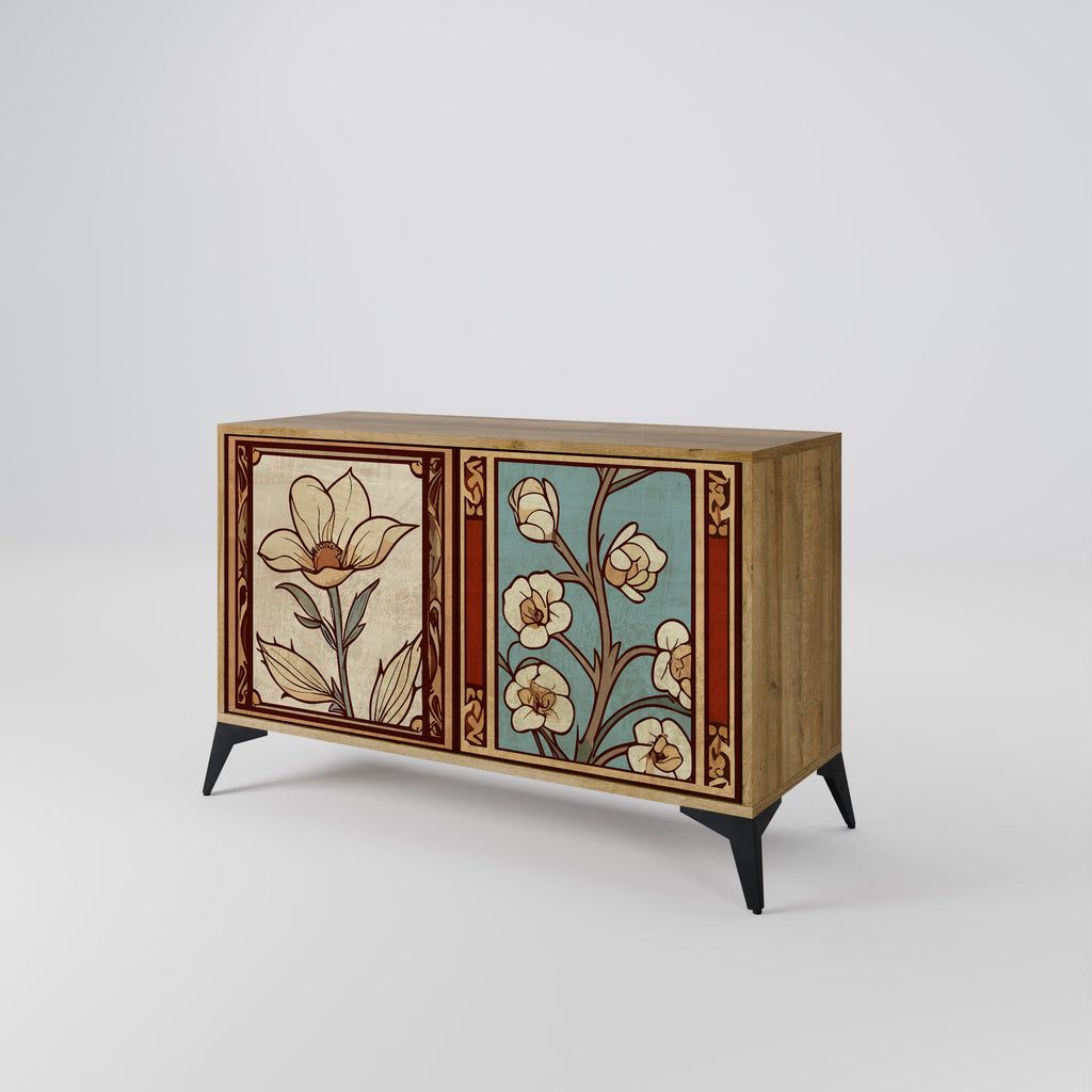 TIMELESS FLORA 2-Door Sideboard in Oak Effect