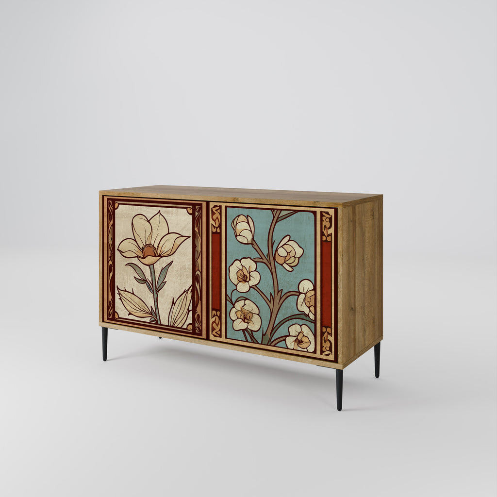 TIMELESS FLORA 2-Door Sideboard in Oak Effect