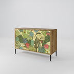 SUCCULENTS KALEIDOSCOPE 2-Door Sideboard in Oak Effect