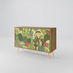 SUCCULENTS KALEIDOSCOPE 2-Door Sideboard in Oak Effect
